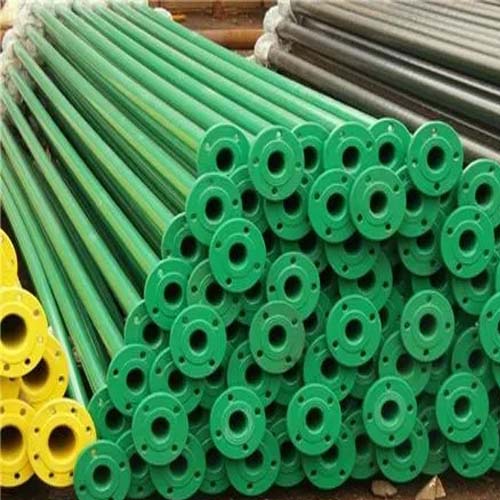 汕尾涂塑钢管施工案例